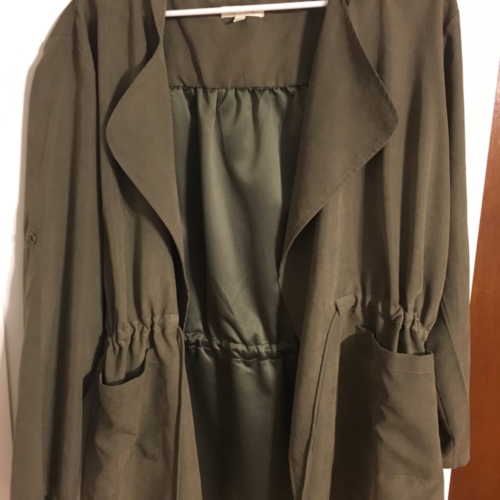 Olive Anorak Jacket